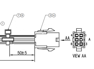 Wire Harness Physical Layout Third Angle Projection 